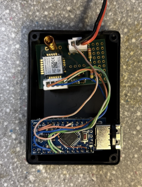 LoRaWAN® ‑Anbindung der Geschwindigkeitsmesstafel